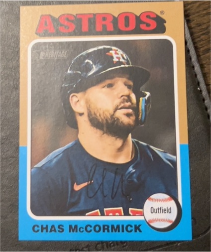 2024 Topps Heritage High Number #541 Chas McCormick — front
