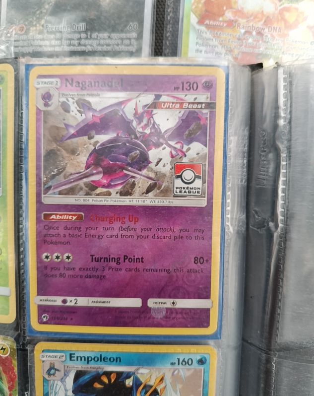 2018 Pokémon TCG Sun & Moon #108 Naganadel — front