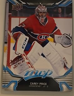 2022-23 Upper Deck MVP #3 Carey Price — front