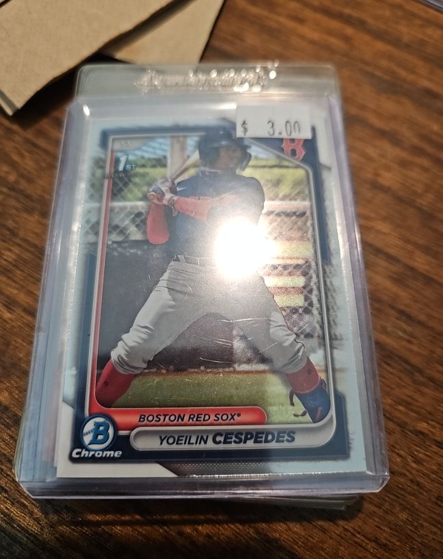 2024 Bowman Chrome #BCP-139 Yoeilin Cespedes — front