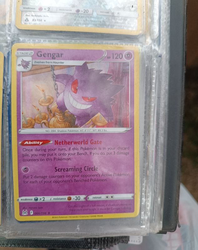 2023 Pokémon TCG Lost Origin #066 Gengar — front