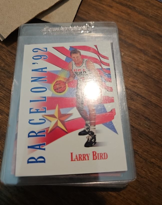 1992 Skybox #531 Larry Bird Barcelona '92 — front