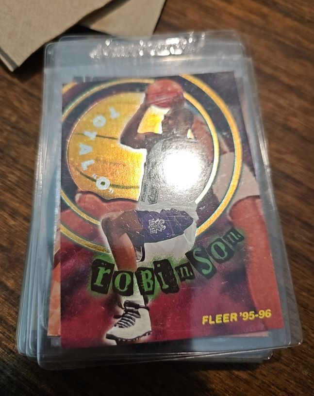 1995-96 Fleer Total O #9 Glenn Robinson — front