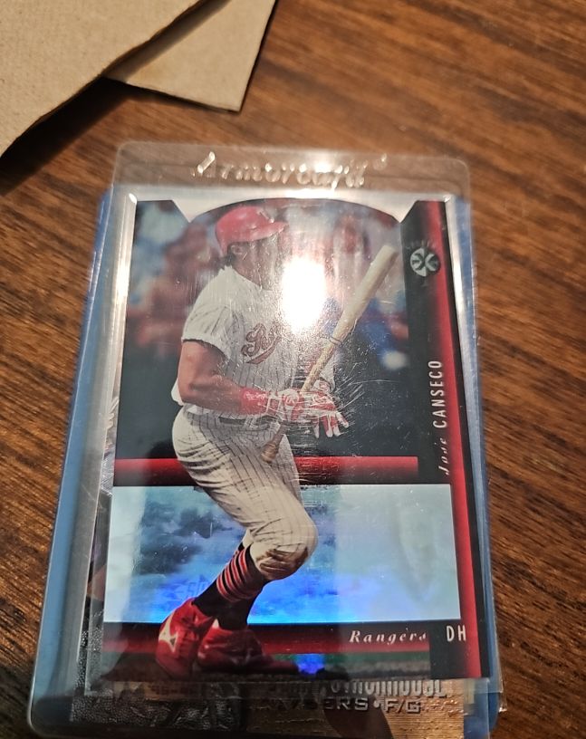 1994 Upper Deck SP Holoview FX Special Die-Cut #4 Jose Canseco — front