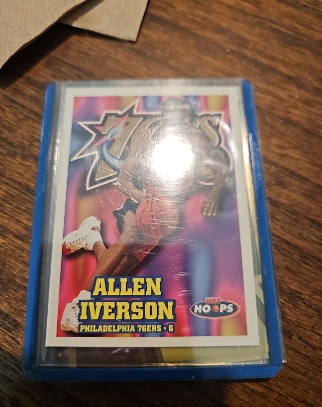 1997-98 Skybox NBA Hoops #114 Allen Iverson — front