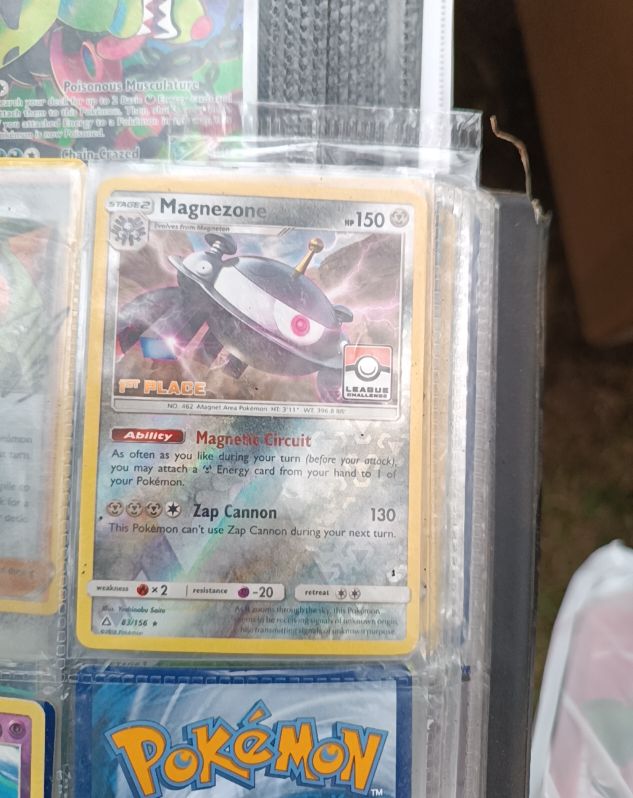 2017 Pokemon Ultra Prism #83 Magnezone — front