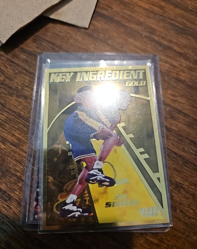 1997-98 Fleer Key Ingredient Gold Joe Smith — front