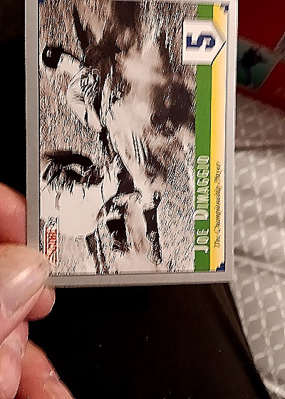 1992 Score #5 Joe DiMaggio — front