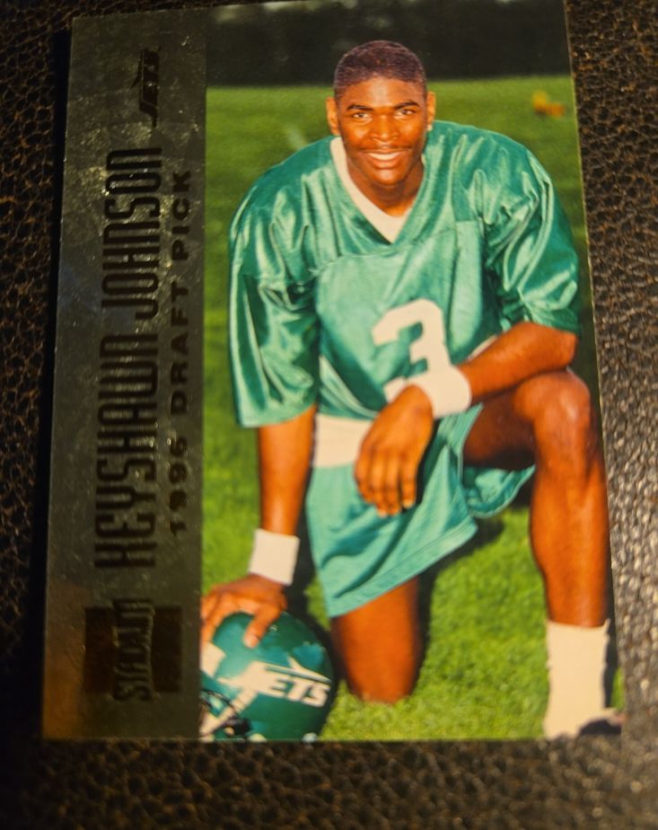 1996 Topps Stadium Club #150 Keyshawn Johnson — front