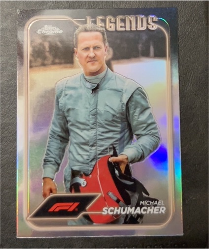 2024 Topps Chrome Formula 1 #197 Michael Schumacher — front