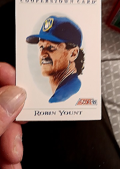 1992 Score Cooperstown Card #B11 Robin Yount — front