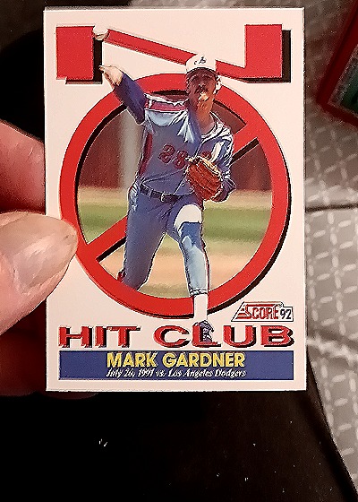 1992 Score #785 Mark Gardner — front