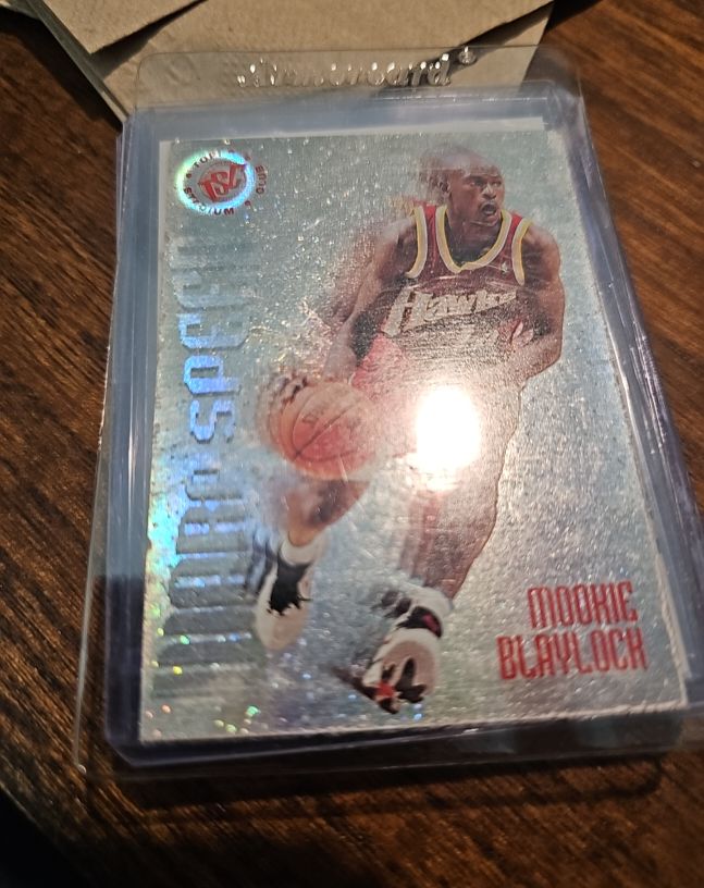 1995 Topps Stadium Club Warp Speed #WS2 Blaylock — front