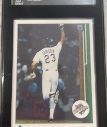 1989 Upper Deck #666 Kirk Gibson — front