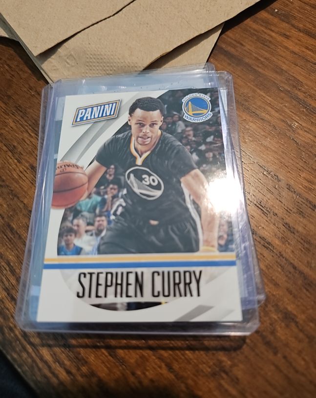 2015 Panini The National #9 Stephen Curry — front