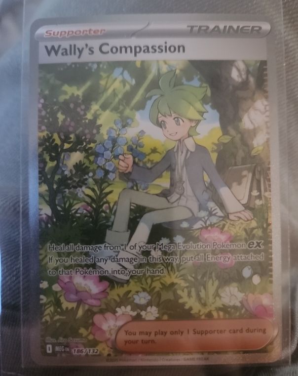 2025 Pokémon Mega Evolutions #186 Wally's Compassion — front