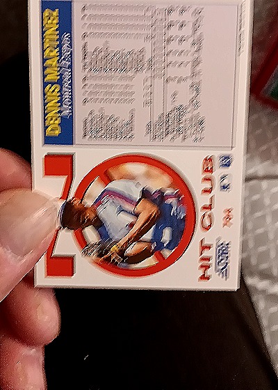 1992 Score #784 Dennis Martinez — back