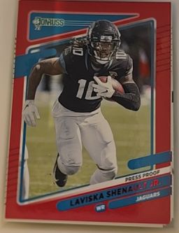 2021 Donruss #134 Laviska Shenault Jr. — front