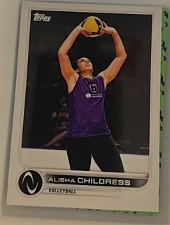 2023 Topps Athletes Unlimited Alisha Childress Volleyball — front