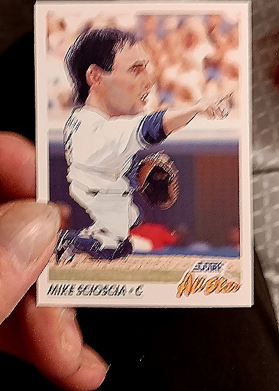 1991 Score #782 Mike Scioscia — front