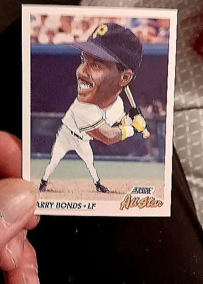 1991 Score #777 Barry Bonds — front