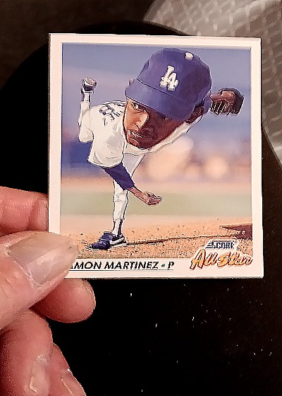 1991 Score #780 Ramon Martinez — front