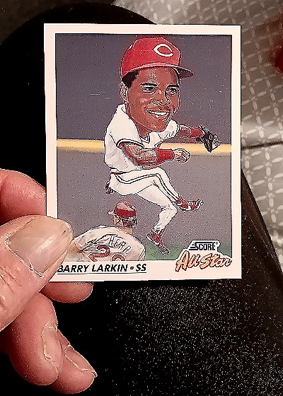 1992 Score #775 Barry Larkin — front