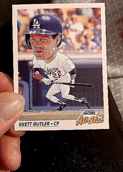 1991 Score All Star #778 Brett Butler — front