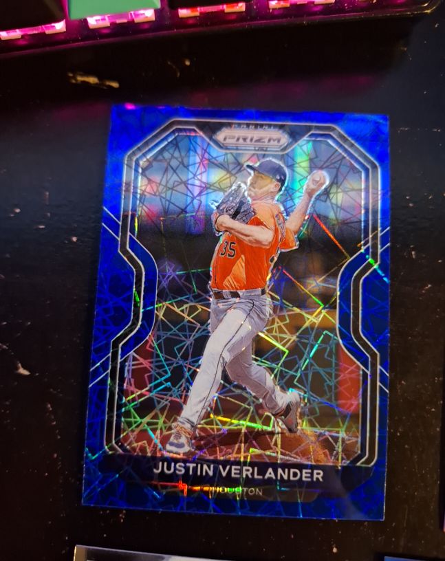 2021 Panini Prizm #36 Justin Verlander Houston Astros — front