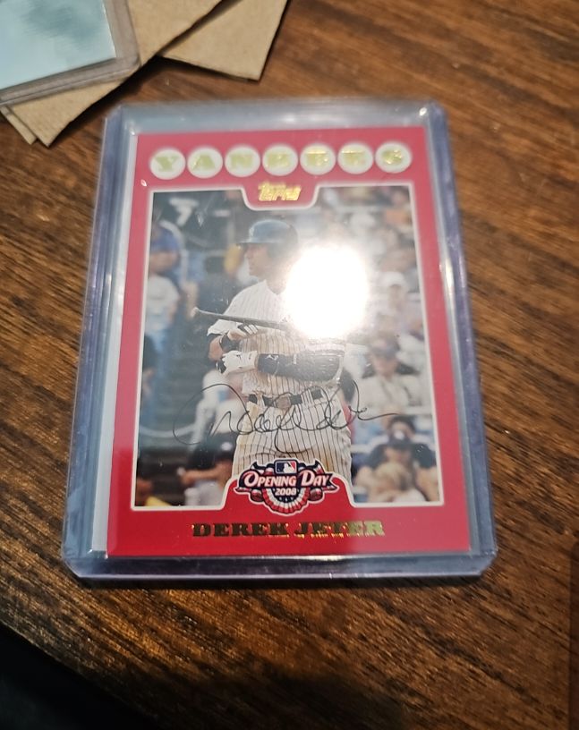 2008 Topps Opening Day #105 Derek Jeter — front
