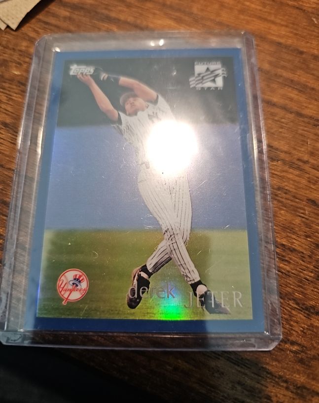 1996 Topps #219 Derek Jeter Future Star — front