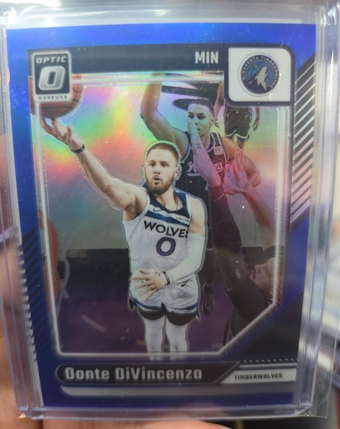 2024-25 Donruss Optic #137 Donte DiVincenzo — front