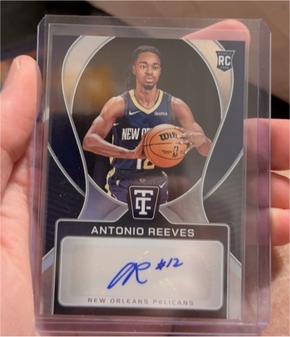 2024-25 Panini Totally Certified #TCS-RVS Antonio Reeves — front