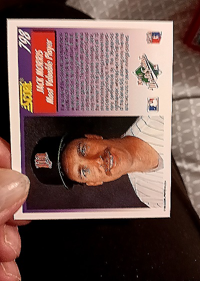 1992 Score #798 Jack Morris — back