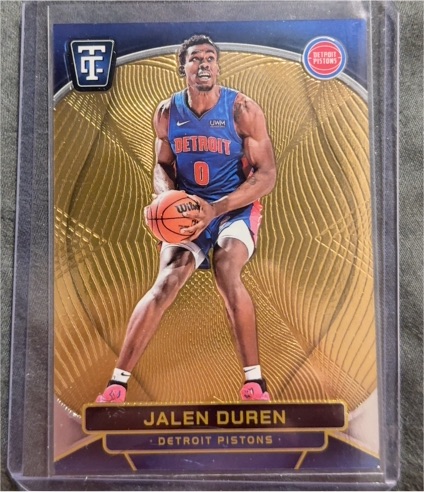 2024-25 Panini Totally Certified #110 Jalen Duren — front