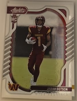 2022 Panini Absolute #110 Jahan Dotson — front