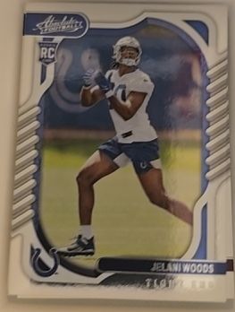 2022 Panini Absolute #168 Jelani Woods — front