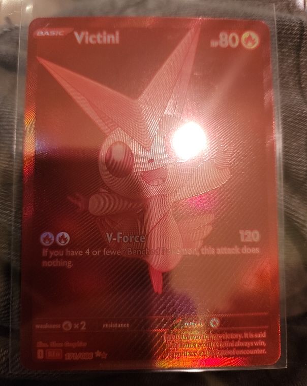 2025 Pokémon TCG Black & White Rare Victini #171 — front