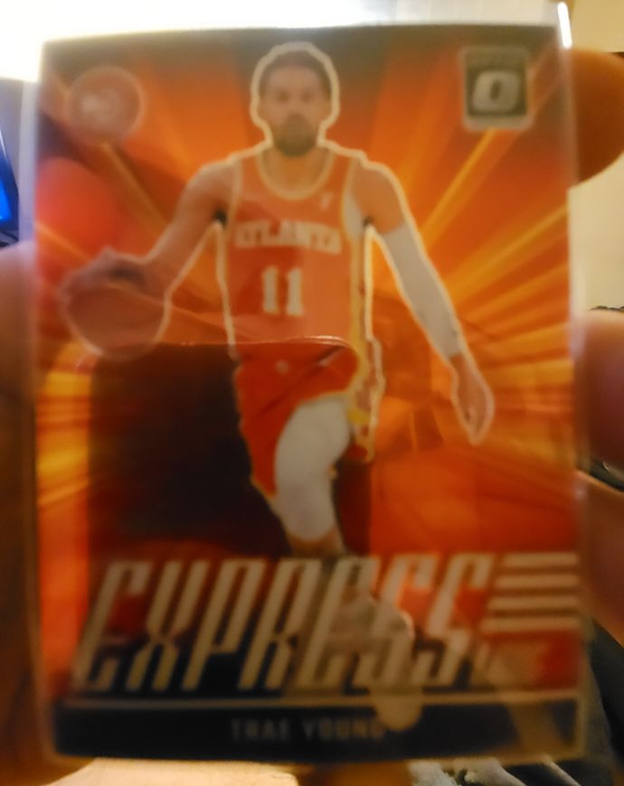 2024-25 Panini Donruss Optic #5 Trae Young Express Lane — front
