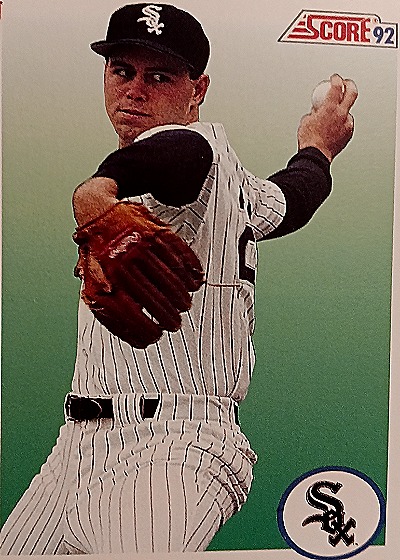 1992 Score Baseball Chicago White Sox Pitcher — front