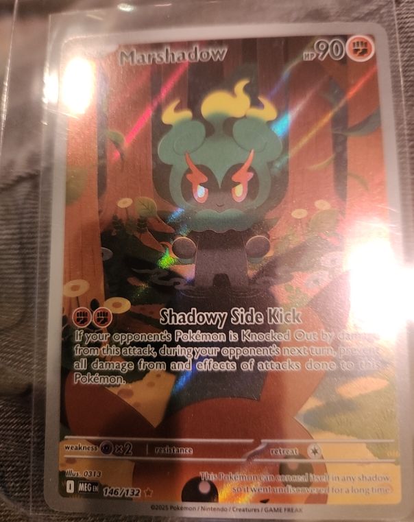 2023 Pokémon ME01: Mega Evolution #146 Marshadow — front