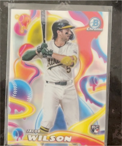 2025 Bowman Chrome #MM-7 Jacob Wilson Melt Mashers Rookie — front