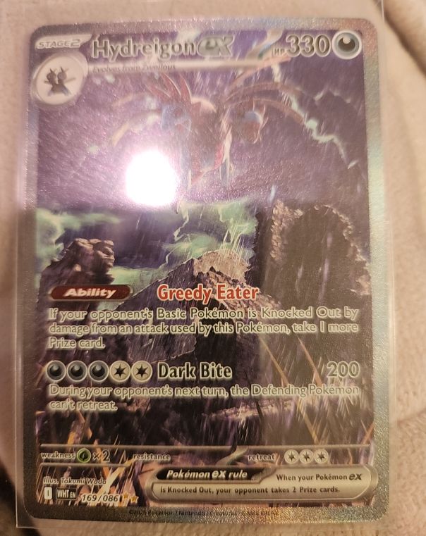2025 Pokémon White Flare Hydreigon EX Special Illustration Rare #169 — front