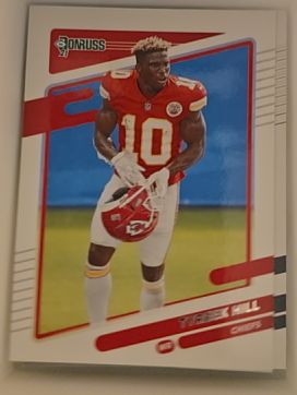 2021 Panini Donruss #117 Tyreek Hill — front