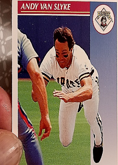 1992 Score #655 Andy Van Slyke — front