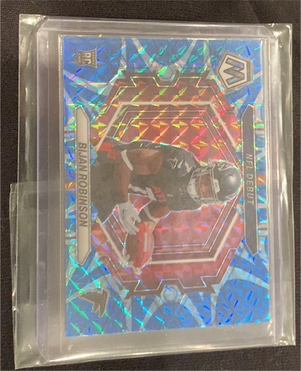 2023 Panini Mosaic NFL Debut #ND-9 Bijan Robinson — front