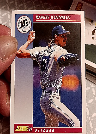 1992 Score #584 Randy Johnson — front