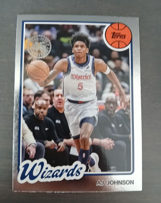 2025 Topps 1980-81 #80BK-18 AJ Johnson — front
