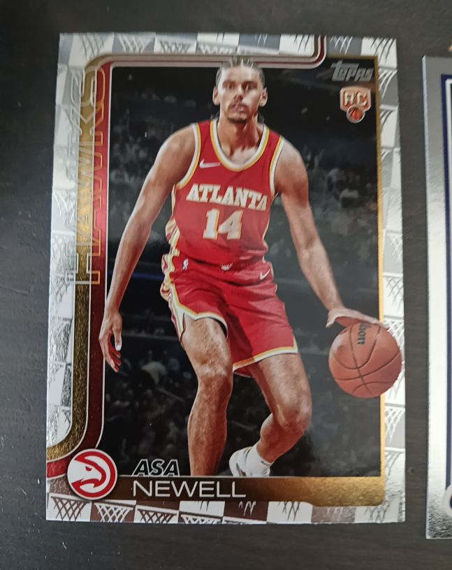 2025-26 Topps #223 Asa Newell — front