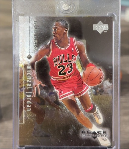 1998 Upper Deck Black Diamond #3 Michael Jordan — front